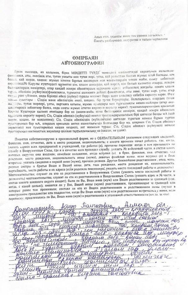 Данышпанова А.Т.