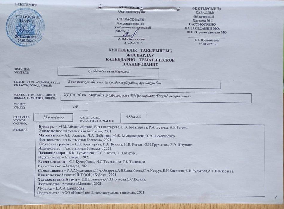 Снида Татьяна Ивановна