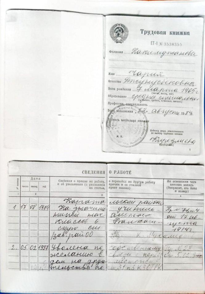 Хакимджанова Ч.Д